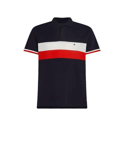 Áo POLO Tommy Hilfiger 221 'Navy' [ MW33218 400 ]