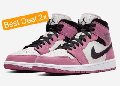 Giày Nike Air Jordan 1 Mid Appears in Berry Pink [DC7267 500] - Image 1
