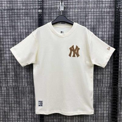 Áo Thun New Era New York Yankees Big Logo ''Begie/Brown''  [ 13553701 ]