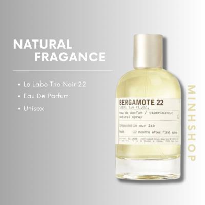 Nước Hoa Lelabo Bergamote 22 EdP 100ml [842185115229]