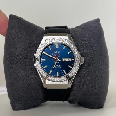 Đồng Hồ I&W Carnival ''Silver/Blue'' [55851G]