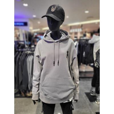 Áo Hoodie Life Work Silicon Ladok 'GREY' [ LW235HD904 ]