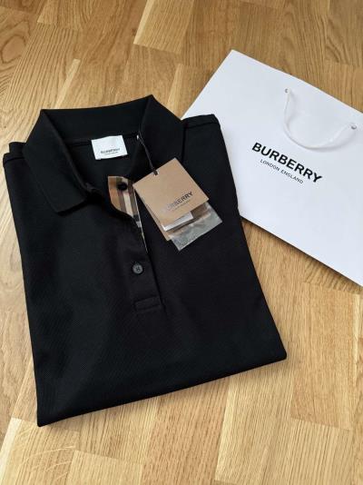 Áo Polo Burberry  Eddie EKD ''Black'' [148166 A1189]