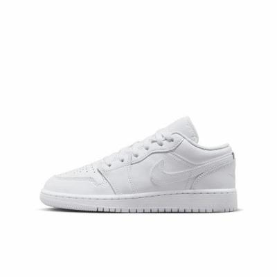 Giày NIKE AIR JORDAN 1 (GS) 'ALL WHITE' [  553560 136]