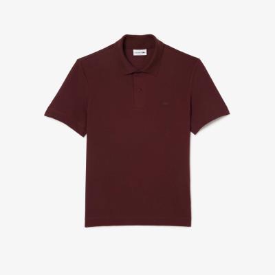 Áo Polo Lacoste Straight Cut Super Light Piqué Material 'Red Wine' [PH8361 51 BZD]