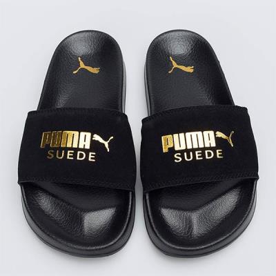 11356-Dép Puma Suede Leadcat Sandals Black GOLD