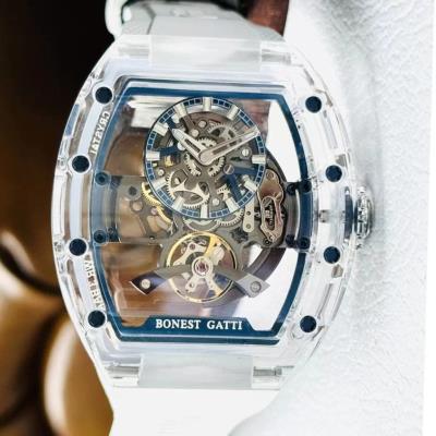 Đồng Hồ Bonest Gatti Transparent machine 'White'  [BG-9960.B ]