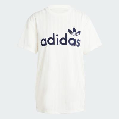 Áo Thun Adidas Boyfriend Linear Graphic ''Off White'' [JC7700]