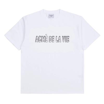 Áo thun ADLV ''Acmé de la vie''   3D Chrome Logo White [ ssldcr wht ] (size S 50kg-70kg, size M 75kg-90kg)