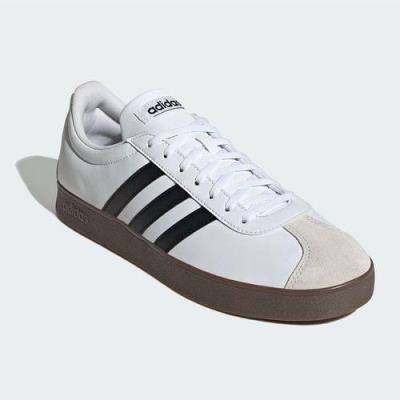 Giày Adidas VL Court Base 'White/ Gum' [ ID3711 ]