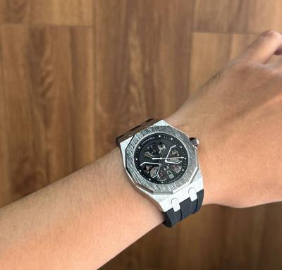 Đồng Hồ Timematrix ' BLACK/ SILVER ' [ OSR-01 ]