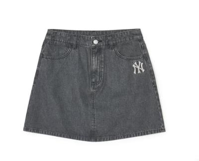 Váy MLB  Basic Jeans New York Yankees Medium Logo ''Black'' [3FDSB0343 50BKS]