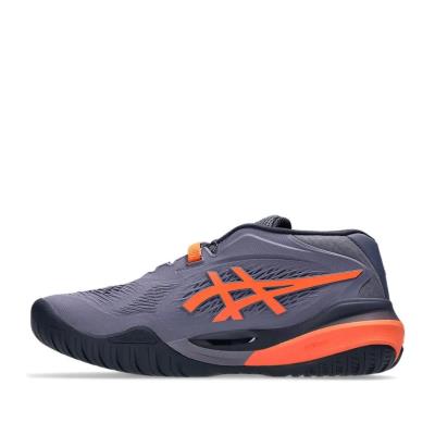 Giày Asics Gel Resolution X Greyish Purple Nova Orange [1041A487 500]