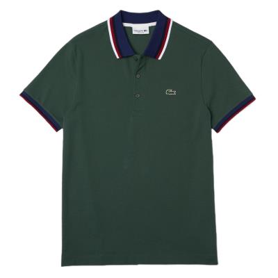 17736-Áo thun Polo Lacoste Regular Fit Green