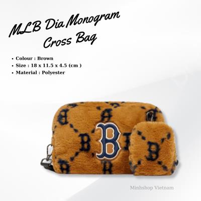 Túi MLB Monogram Crossbody Boston Red Sox [3ACRM1026 43BGD]