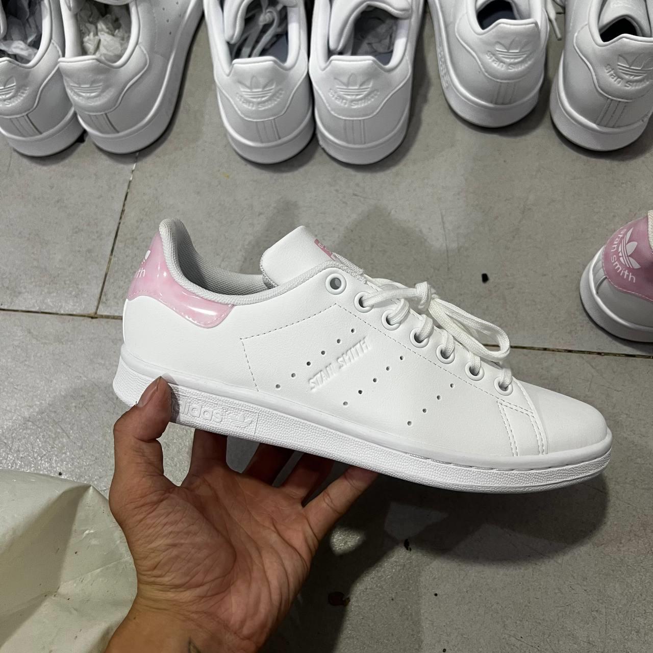 Giày Adidas Stan Smith White CloudPink Multi SS23 [ID5496]