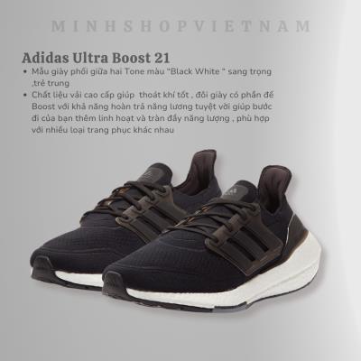 ~Sale Giày Adidas Ultra Boost 21 (7.0) 'Core Black' ** [FY0378] - Image 1
