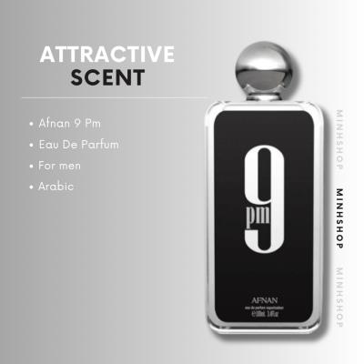 Nước Hoa  Afnan 9 Pm Eau De Parfum Spray 100ml [6290171002338] [ O ]