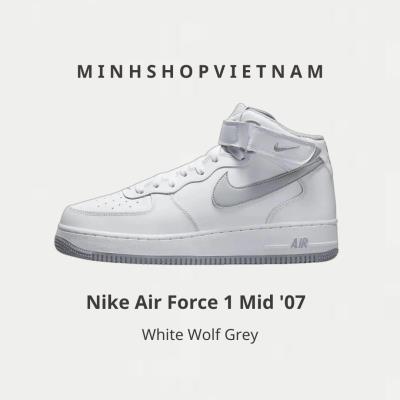 Giày Nike Air Force 1 Mid '07 'White Wolf Grey' [DV0806-100]