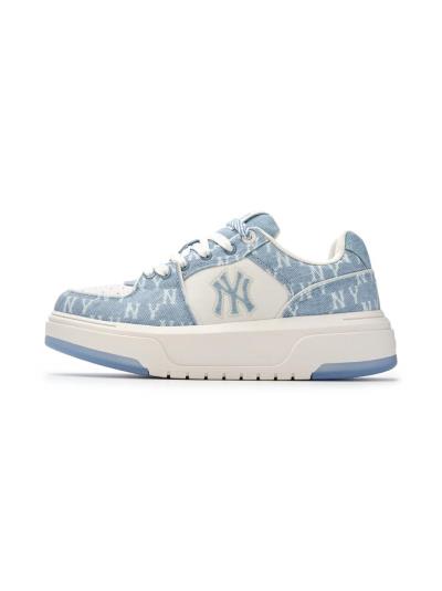 Giày MLB Chunky Liner Denim Monogram SL New York Yankees ''BlueJeans'' [ 3ASXS015N 50BLS]