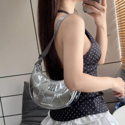 Túi MLB Shoulder Bag 'Silver' [ 7ACRMD75n 50SIS ]