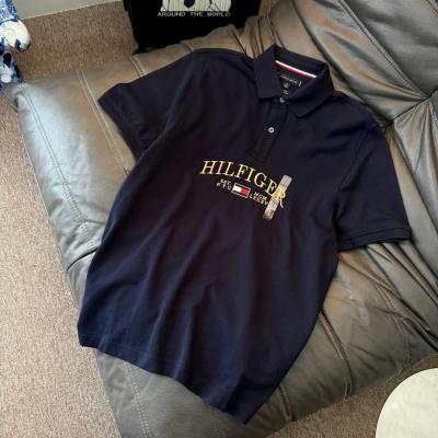 Áo Polo Tommy Hilfiger Regular Fit Aaron Logo Navy [78JB241 410 FAP]