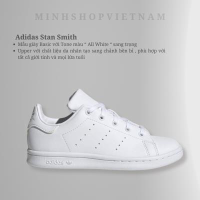 Giày Adidas Stan Smith All White KID [FY2675]