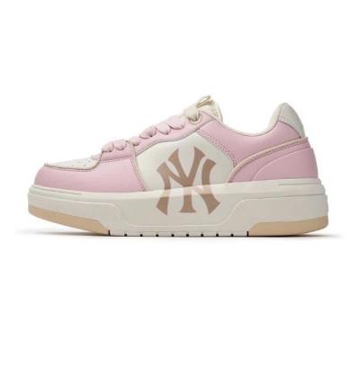 Giày MLB Chunky Liner Basic NY Yankees 'Pink' [ 3ASXCLB3N-50PKS ]