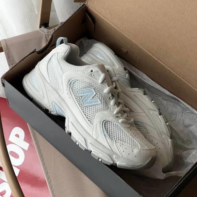 Giày New Balance 530 ''Cream/Blue'' [U530CSD]  Training / Pickleball / Tennis - Image 1