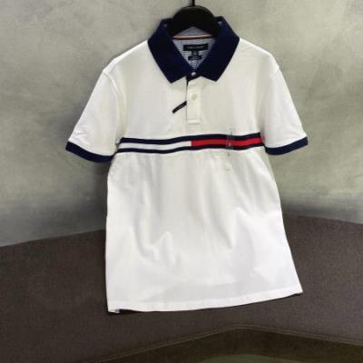 15392 - Áo Polo Tommy Hilfiger- Slim Fit Essential Flag Polo White