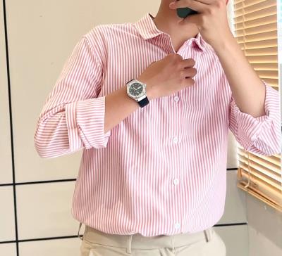 Áo Sơ Mi Francis Mantini Long Sleeve 'red white'