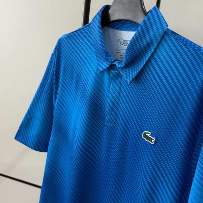 Áo Polo Lacoste Regular Fit Printed ''Blue'' [DH5175 51 ZMI]