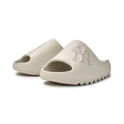Dép MLB Skipper Slide New York Yankees Ivory  3ALPS0153-50IVS