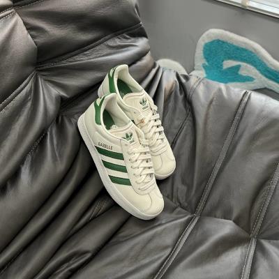 Giày Adidas Gazelle ''Off White / Preloved Green'' [IG1635]