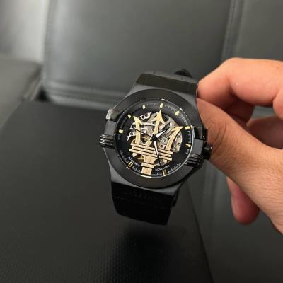 Đồng Hồ Maserati Potenza Automatic Dial Watch 'Black/Metallic ' [R8821108036] [R8821108027]