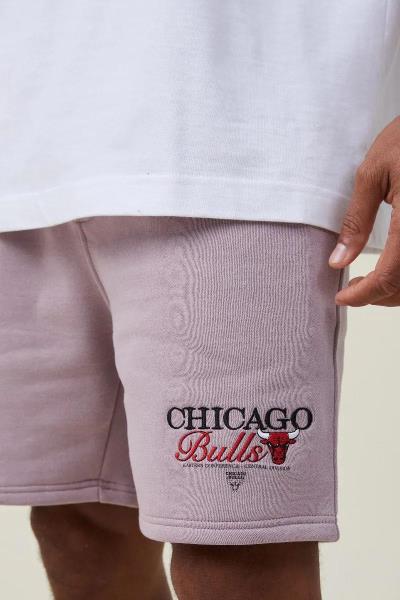 Quần Short NBA Fleece Chicago Bulls ''Purple'' [3611766]