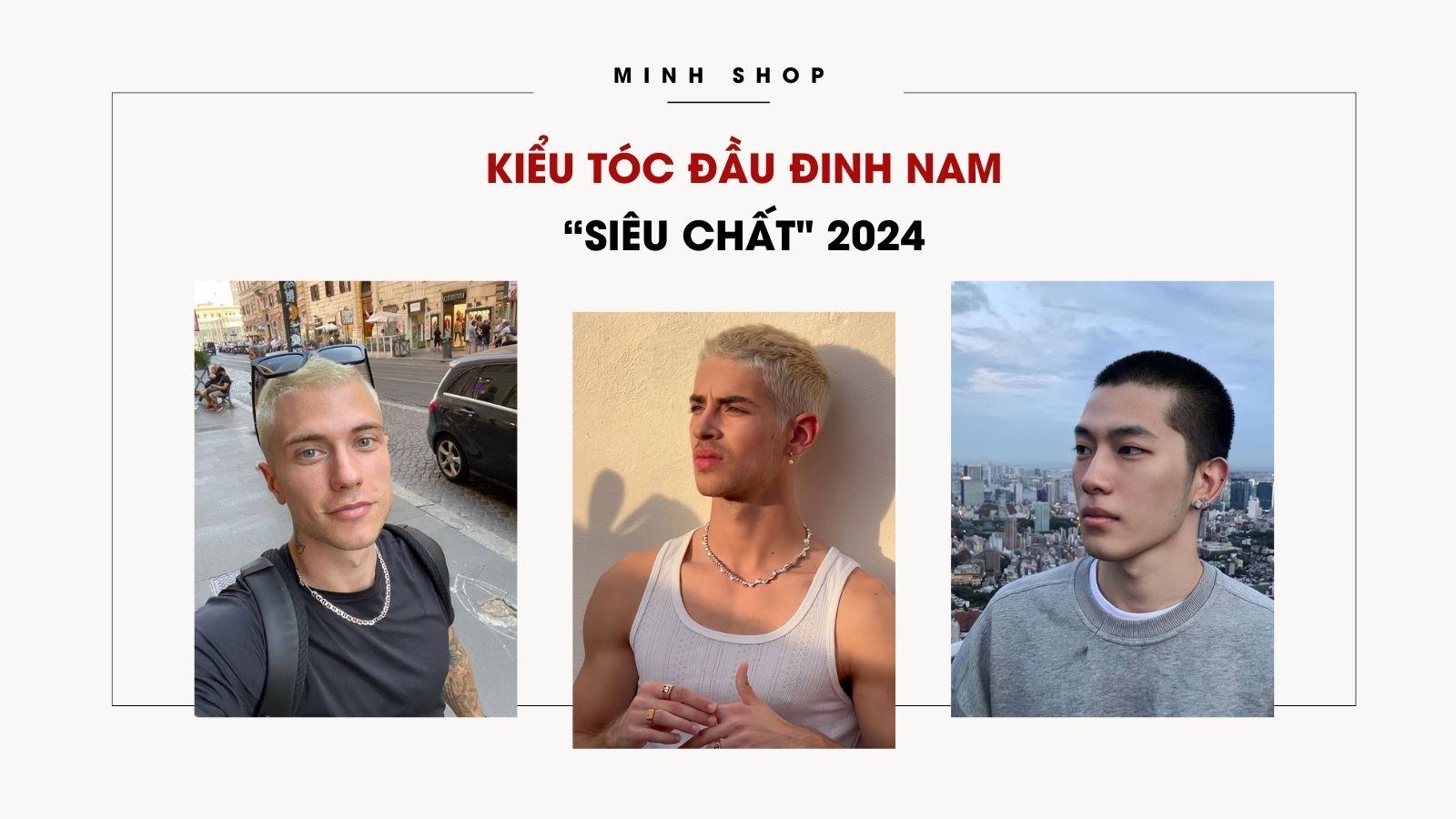 Kiểu Tóc Đầu Đinh Nam “Siêu Chất" 2024