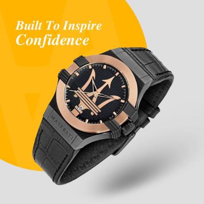 Đồng Hồ Maserati Potenza Quartz Black Dial Watch ** [R8851108032] - Image 1