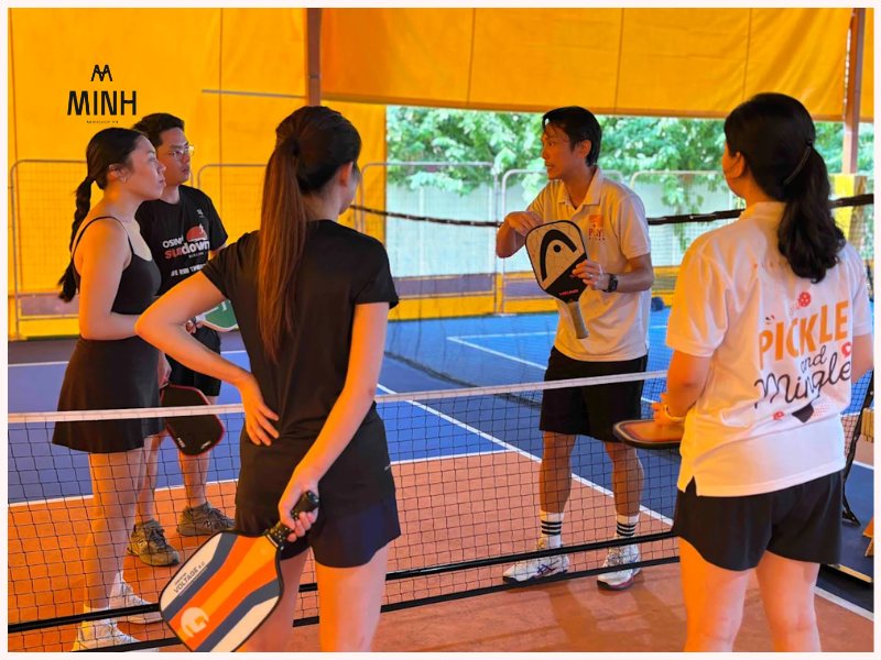 Học và chơi Pickleball đem lại niềm vui cho nhiều người 