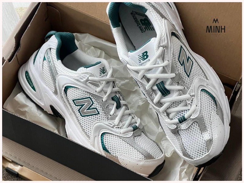 Giày New Balance 530 'White Metallic Silver'
