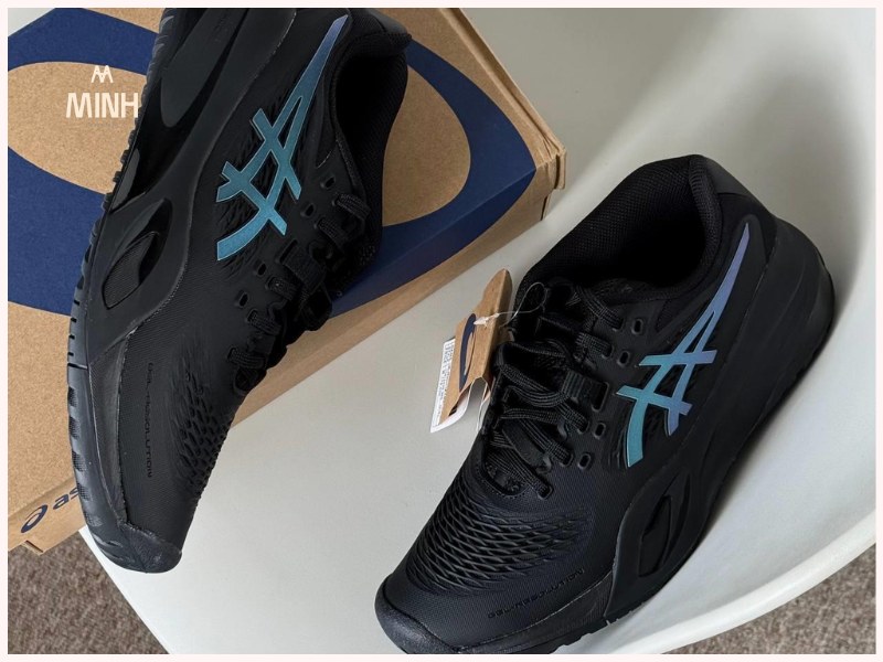 Giày Asics Gel - Resolution X Night Energy Black/Prism Blue