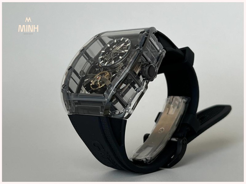 Đồng Hồ Bonest Gatti Transparent Machine 'Black'