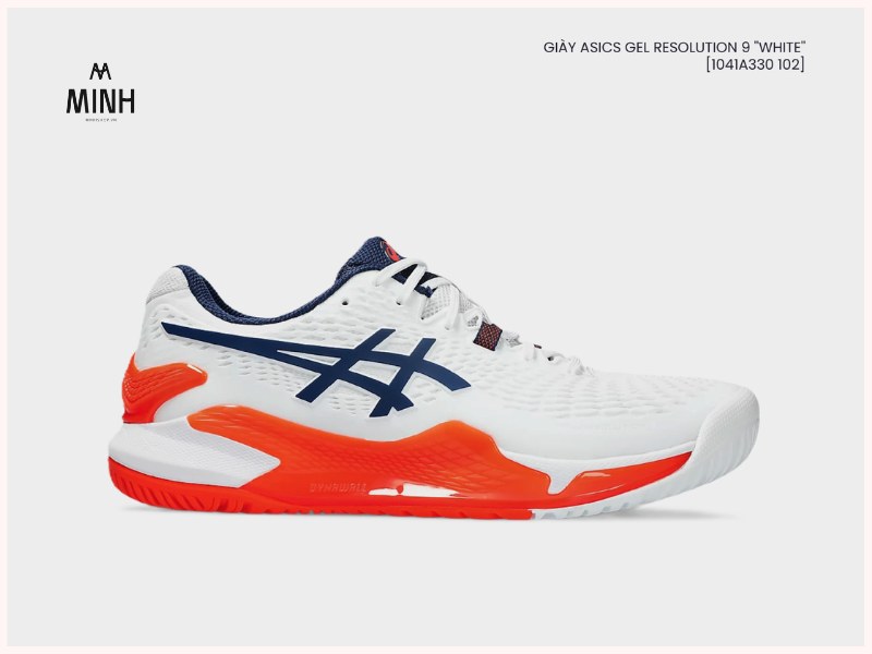 Giày Asics Gel Resolution 9 với độ bền ấn tượng