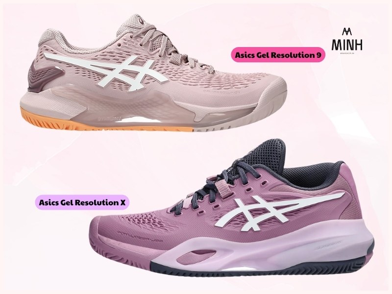 So sánh Asics Gel Resolution 9 và Gel Resolution X chi tiết cho dân Pick