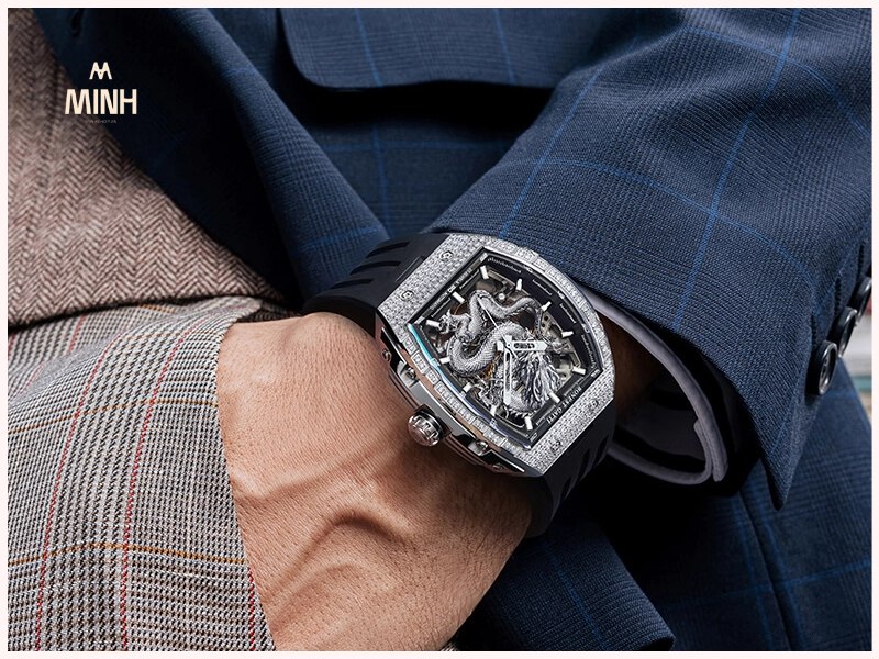 Đồng Hồ Bonest Gatti Dragon King 'Silver'
