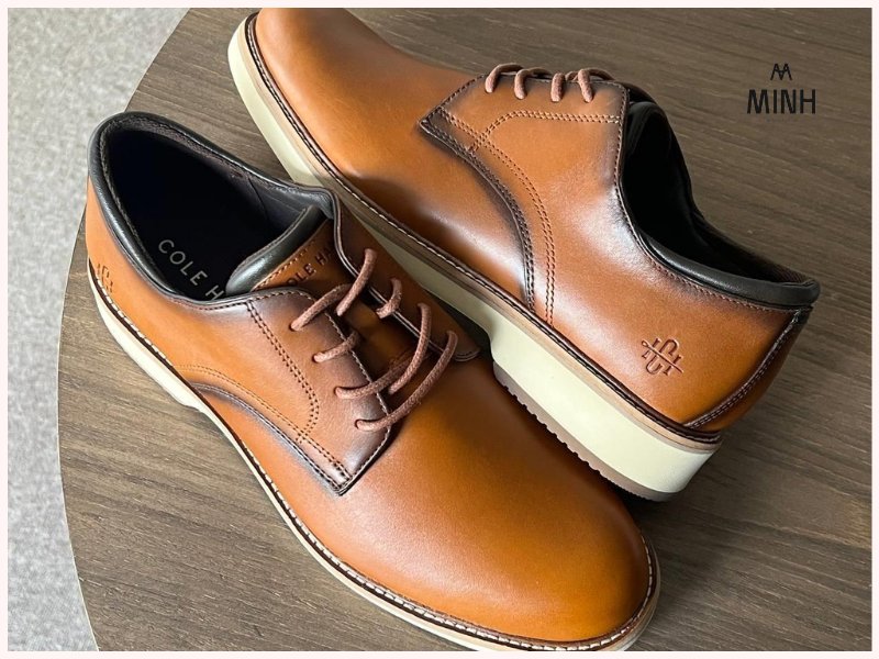 Giày Cole Haan Loafers Leather ''Brown''