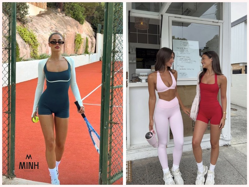 Jumpsuit thể thao tiện lợi năng động