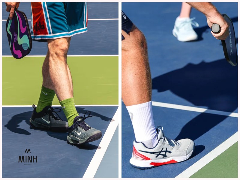 Nên mua giày Pickleball Asics hay Nike: Đâu là lựa chọn tốt nhất?