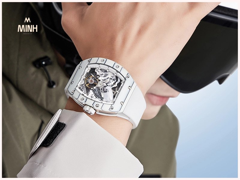 Đồng Hồ Bonest Gatti Sapphire 'White'