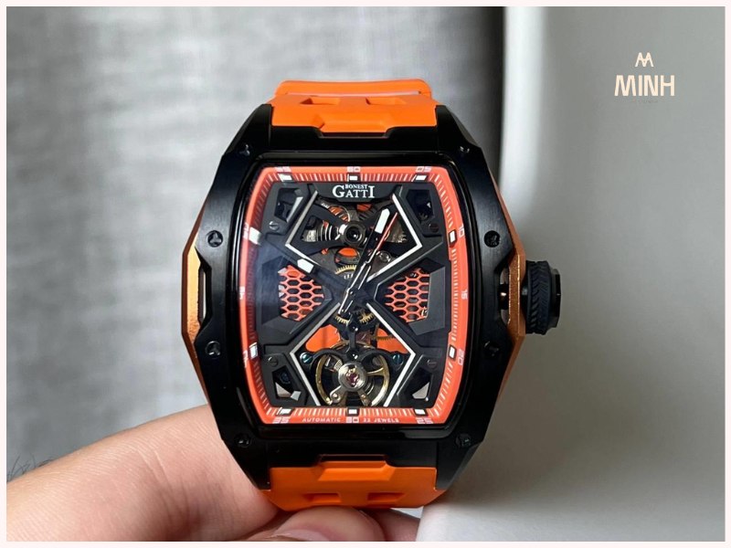 Đồng Hồ Bonest Gatti Ghost 'Orange'